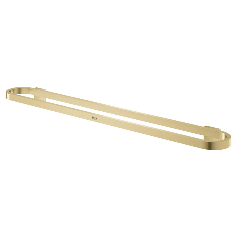 Selection 23.63" Wall Mounted Towel Bar, Brushed Cool Sunrise