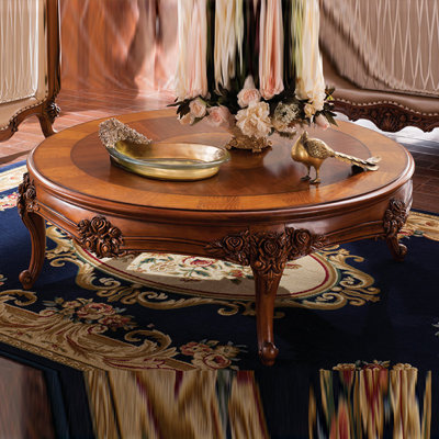 American style High-end round coffee table