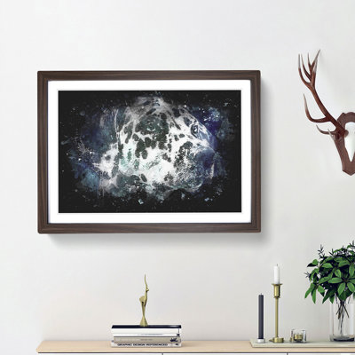 Dalmatian Dog in the Blue - Framed Print
