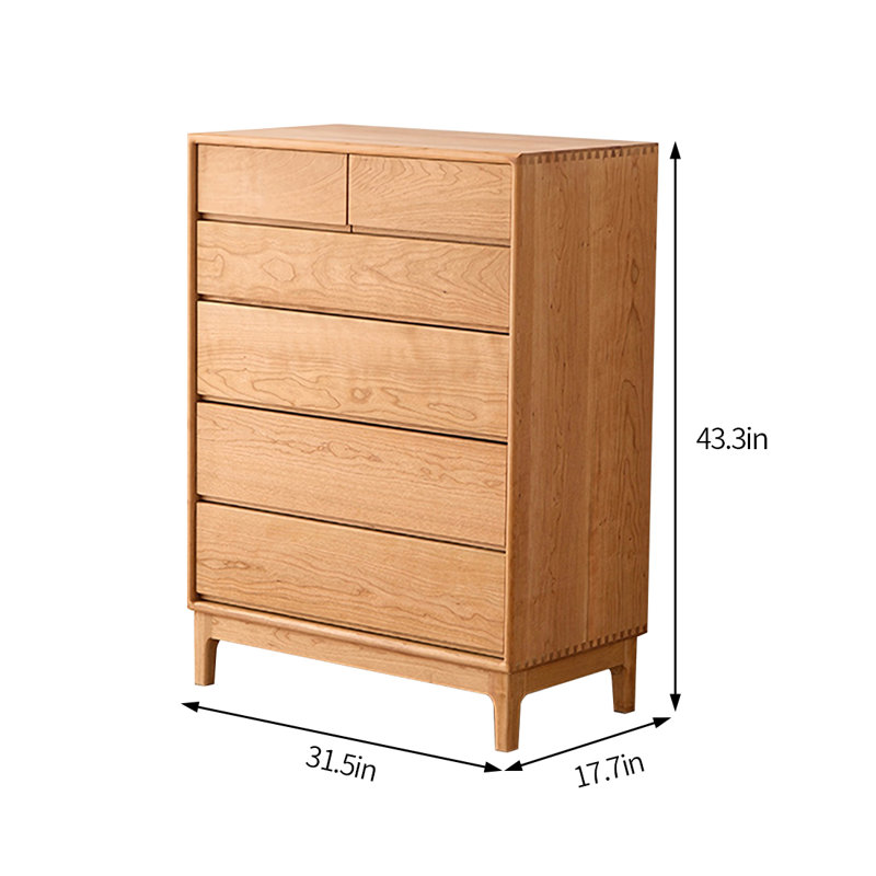 Commode d'appoint Simple Cherry