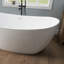 Baignoire autoportante en acrylique 66 po