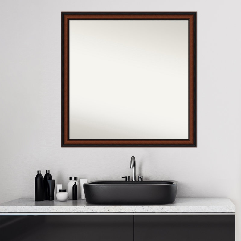 Miroir de salle de bain Hefziba, 29 po x 29 po