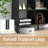 Open-Back Bookshelf With Drawer For Study-1193729791