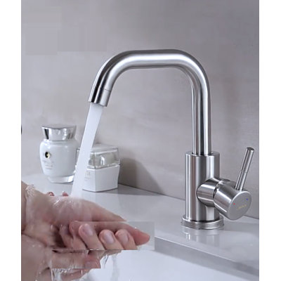 Single-Hole Bathroom Faucet