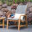 Berkshire Watkins Teak Patio Lounge Chair - Free Lumbar Pillow