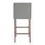 Upholstered Counter Stool with Solid Wood Frame-1270422319