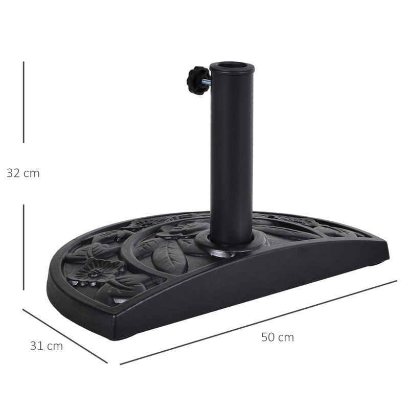 9kg Resin Umbrella Base