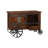 Ramer Solid Wood Bar Cart