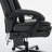 Black Massage Office Chair With Leg Rest - High Back Ergonomic Reclining Executive Desk Chair, Adjustable Gaming Computer Chair With Wheels For Home Office (pet-friendly)-616564489