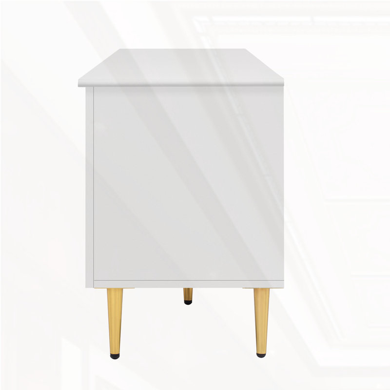 Meuble télé 78,8 po, Blanc