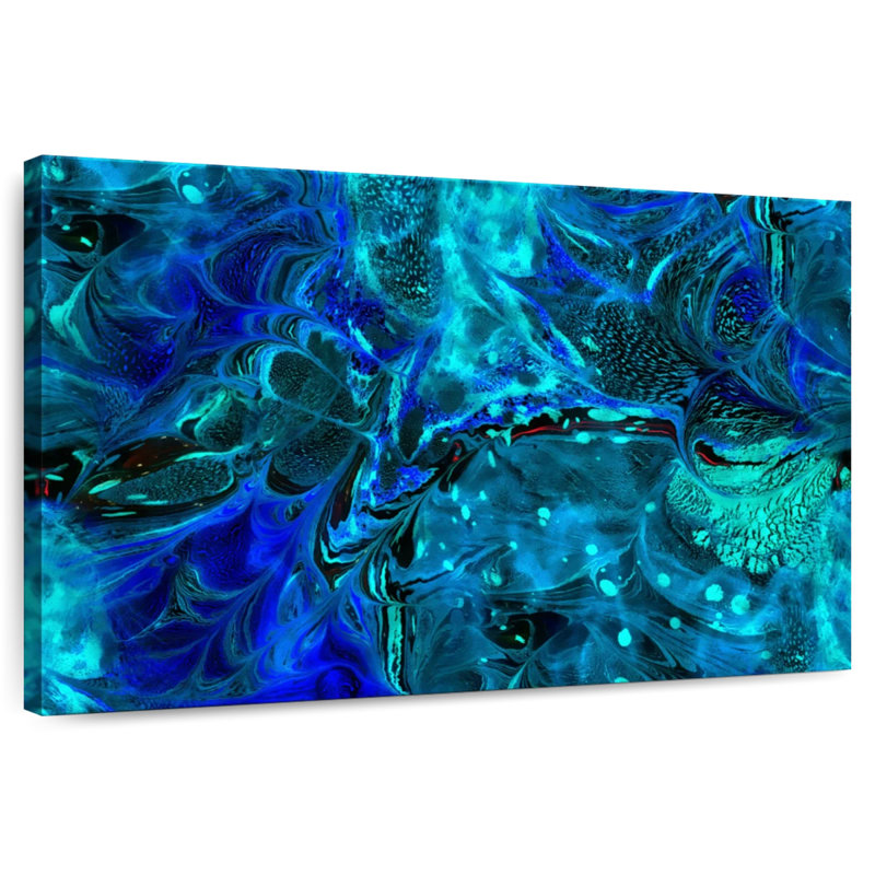 Avery Night Sky Abstract, 16" H x 24" W
