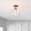 Plafonnier semi-encastré 1 lumière 9,75 po Chuse