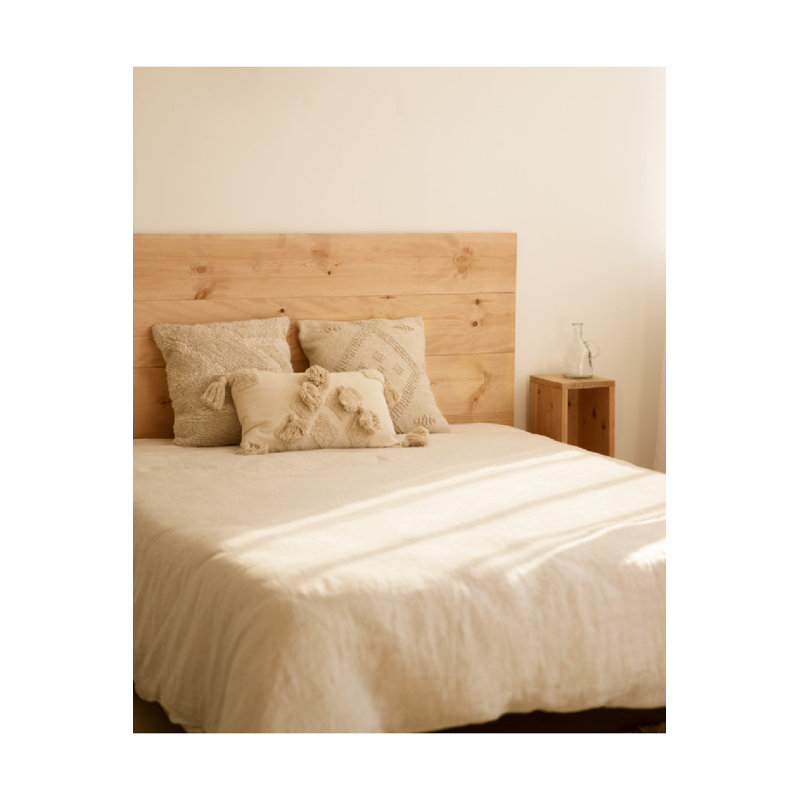 Flanders Headboard, Full, Medium Oak