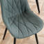 Chaise d'appoint rembourrée en similicuir Chardee-563054735