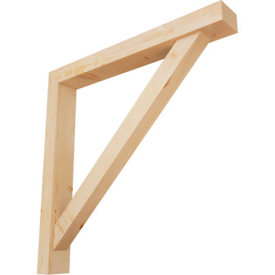 Support de bloc traditionnel avec entretoise décalée