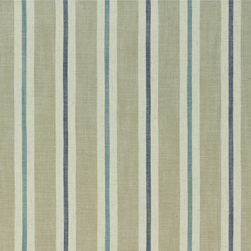 Sackville Stripe Fabric, Eau De Nil/Linen