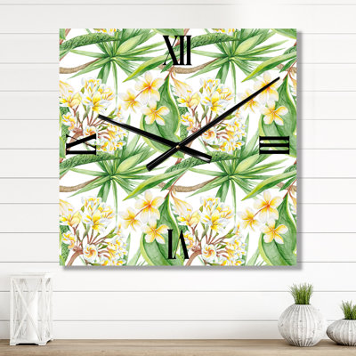 Horloge murale Tropical