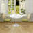 Elegant 3 Piece Dining Room Round Table and Chairs Set-1519904840-1519904841