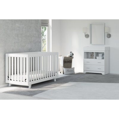 Brookside 2-Drawer Changing Table Dresser
