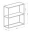 80cm Glass Top Console Table-97927193