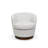 Boucle Swivel Barrel Accent Chair with Wood Base-441145631