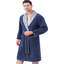 Peignoir pour homme en microfibre doublé pelucheux pour homme-74212013-74212014