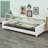 Upholstered Daybed With Cloud-Shaped Backrest-2052757993-2052757992