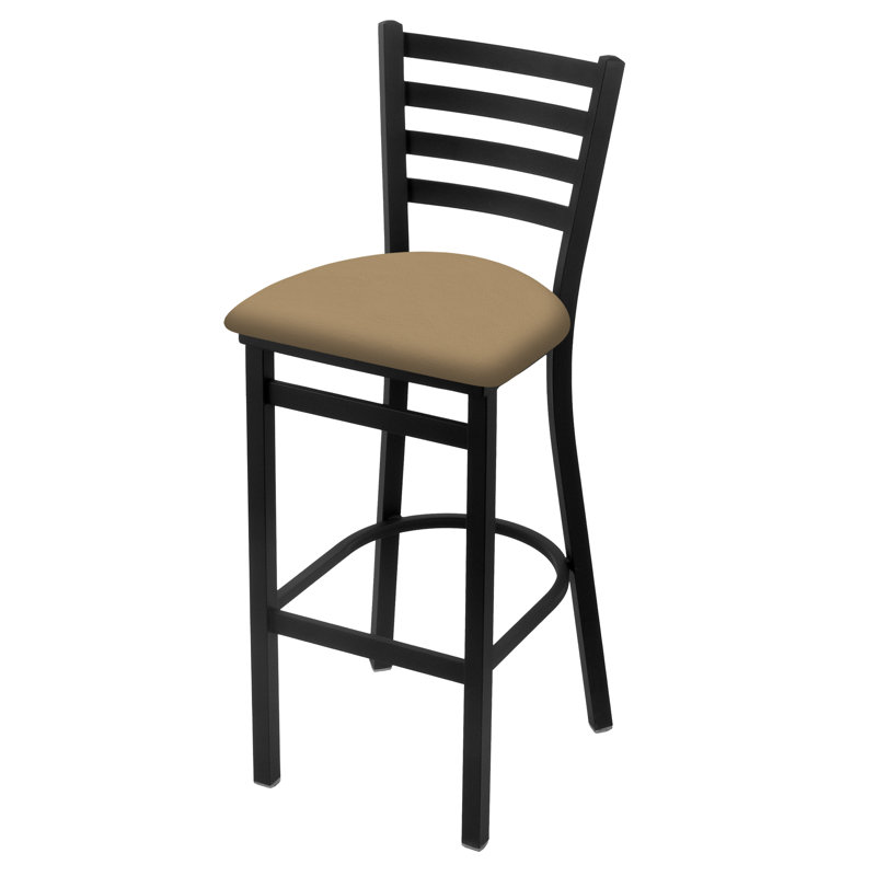 400 Jackie Bar & Counter Stool, Vinyl-Canter Sand, Bar Stool (30" Seat Height)