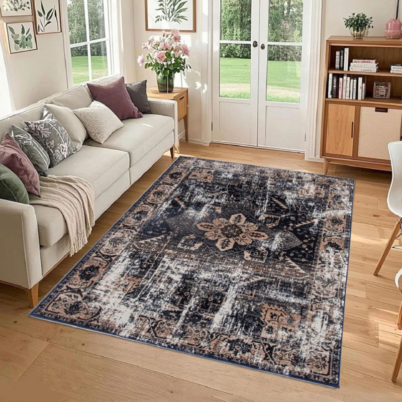 Wello Rug, Rectangle 60 x 110 cm, Navy