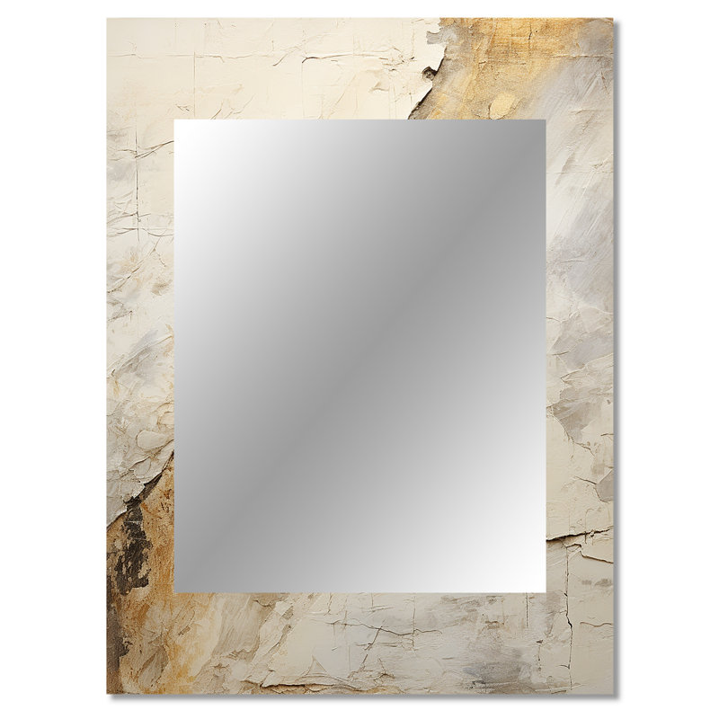 Earth Minimalist Fossils II - Abstract Collages, 40 po x 30 po