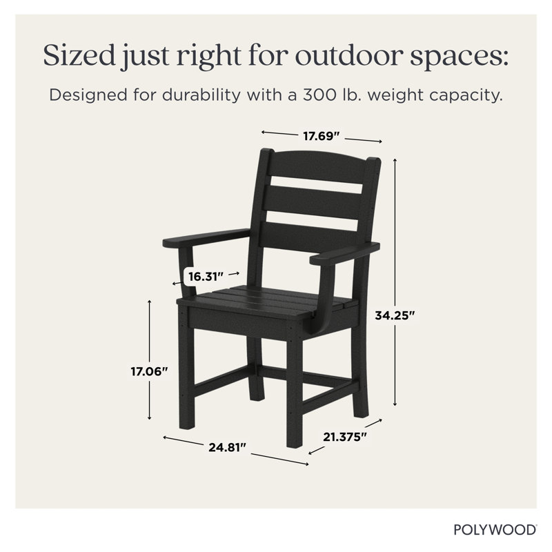 Lakeside Dining Arm Chair, Green