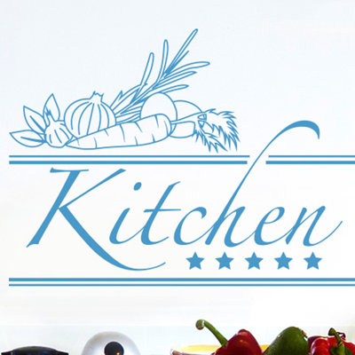 Food & Beverage Non-Wall Damaging Wall Decal