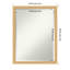 Miroir mural de salle de bain Bethany-119687945-119687946