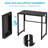 Folding Desk No-Assembly, 31.5 in Small Desk for Small Spaces, Computer Desk for Home Office, Space Saving Foldable Table, Study Writing Desk-111220042