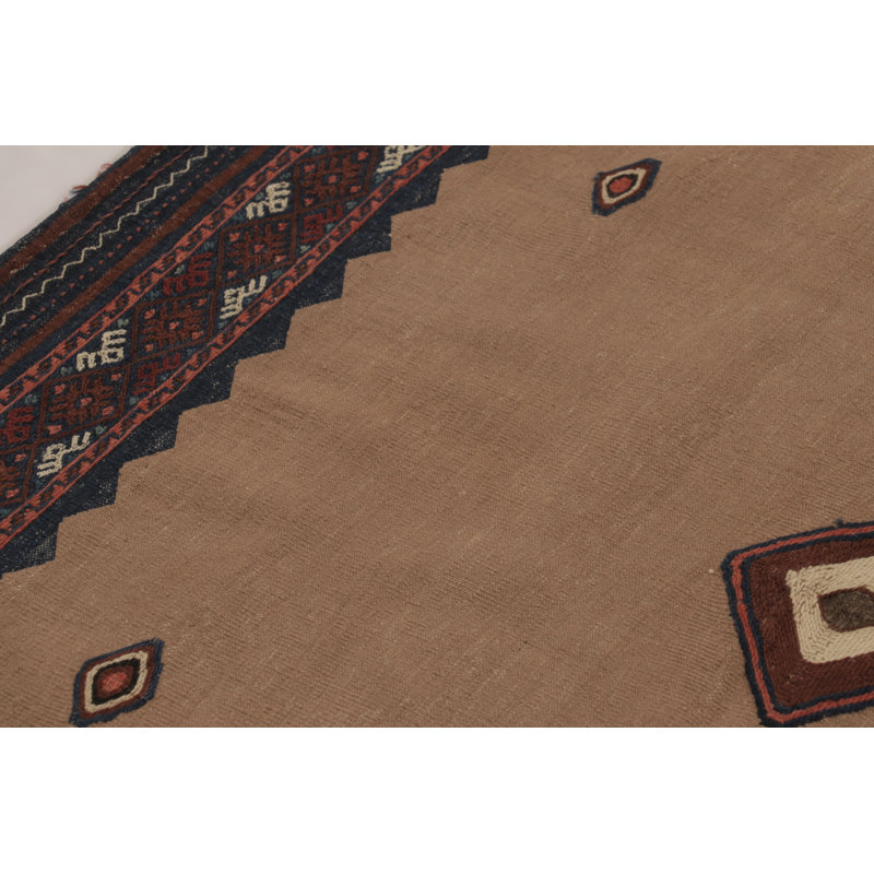 Kilim & Flatweave One-of-a-Kind 3'9X3'8 Area Rug