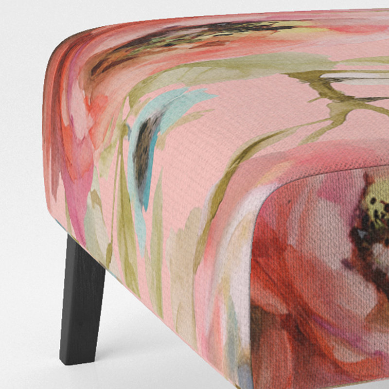 Fauteuil de chambre rembourré Beautiful Bird Romance I, Yellow Velvet
