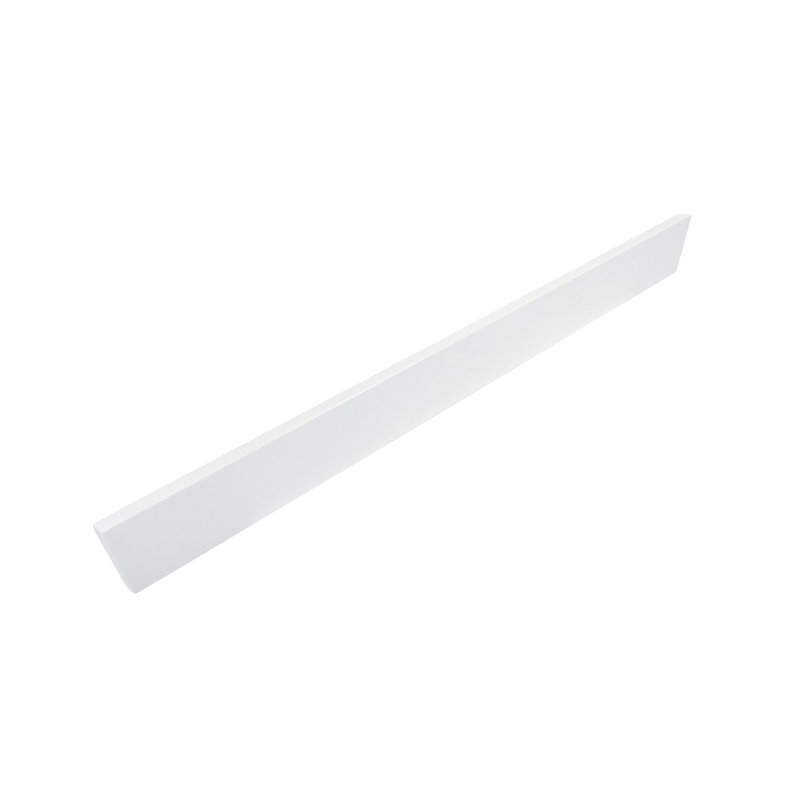 Dosseret en quartz blanc 49 po