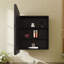 510mm W 710mm H Framed Medicine Cabinet Mirror Fixed