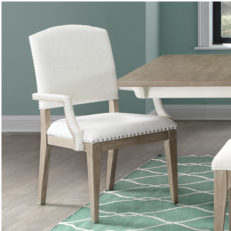 Fauteuil rembourré naturel Minnick