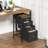 4/3/2-Drawer Mobile Filing Cabinet with Wheels for Home Office Storage