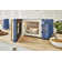 Swan Nordic LED Digital Microwave with Glass Turntable, 6 Power Levels & Defrost Setting, 20L, 800W