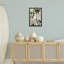 Toile flottante vintage encadrée «Monkey & Plants» par Vision Studio-558798586-558798584