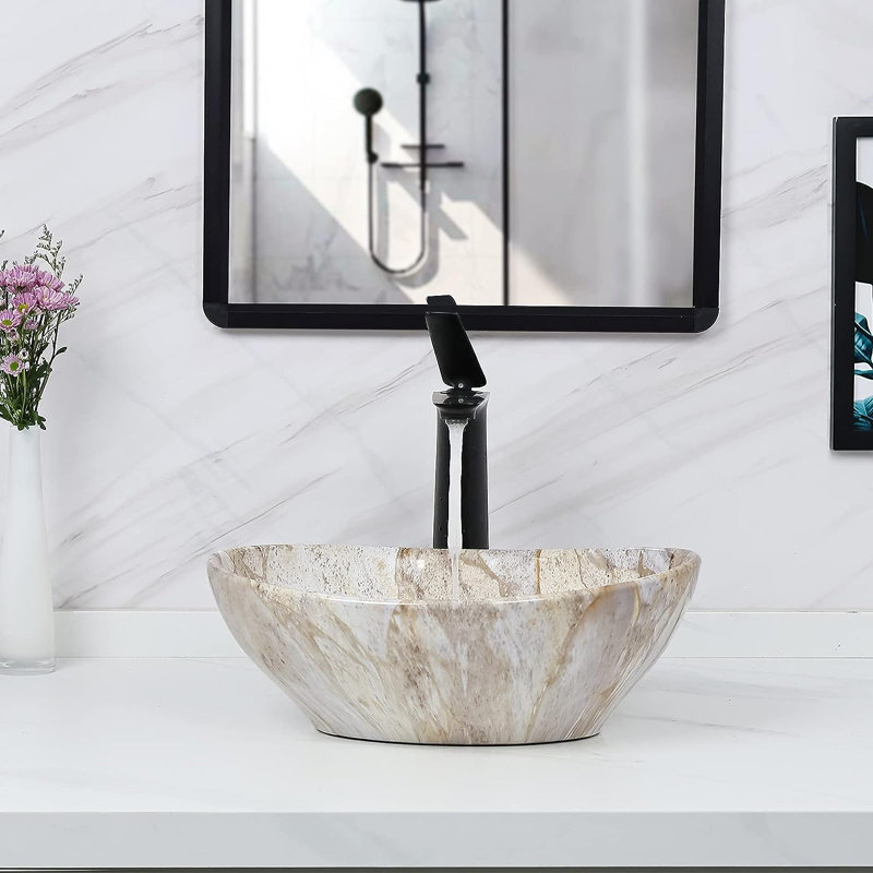 Lavabo pour salle de bain 13,2 po Davivy