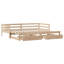 Blasingim Solid Wood Daybed with Trundle-718935436-718935521