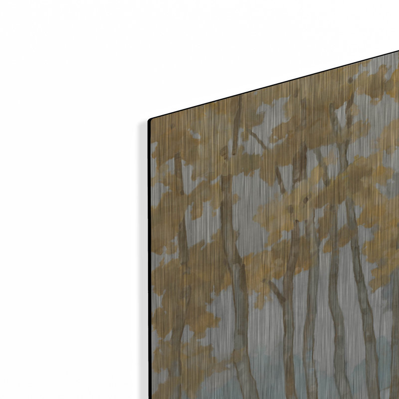 «Clear View 1» par Graham Reynolds, art mural en métal, H 24 po x l 24 po