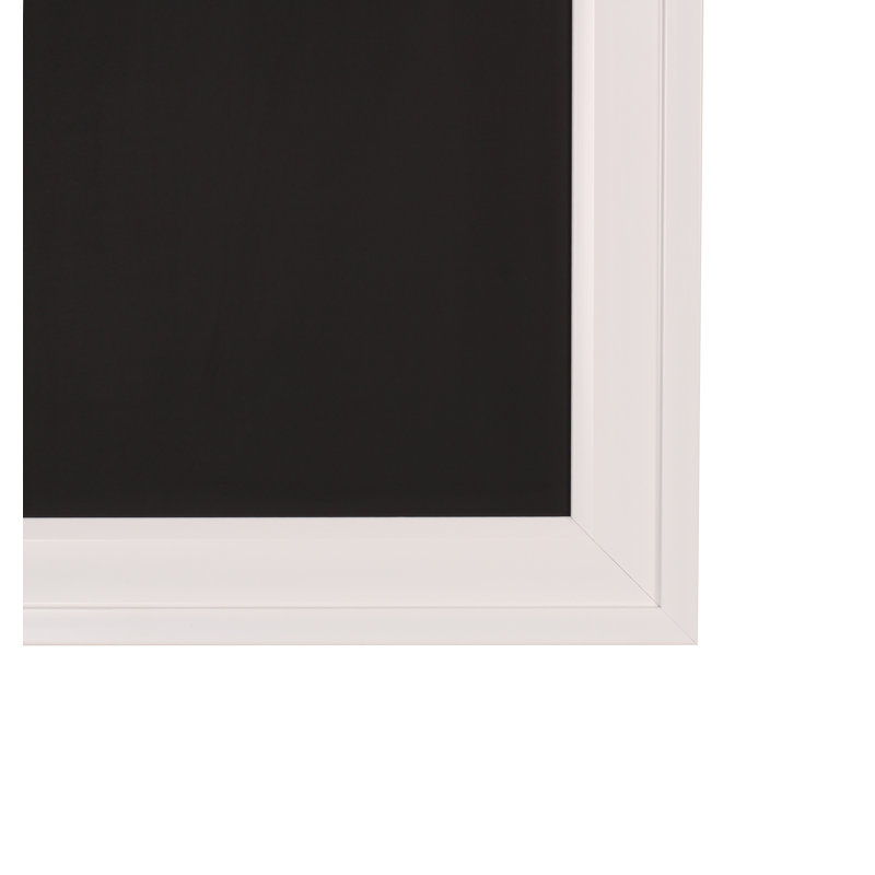 Tableau noir magnétique, H 18,5 po x l 27,5 po, Blanc