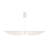 Seraph 1 Light 59" Chandelier in White