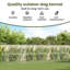  Dog Kennel With Storage Silver Galvanised Steel Pet Enclosure Housing