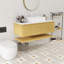 Meuble-lavabo mural 48 po avec comptoir et lavabo