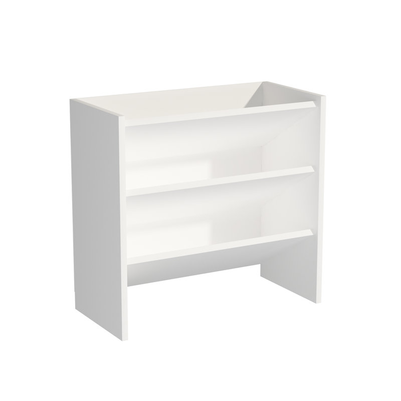 9 Pair Shoe Storage Cabinet, White